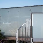 balcony privacy glass balustrades